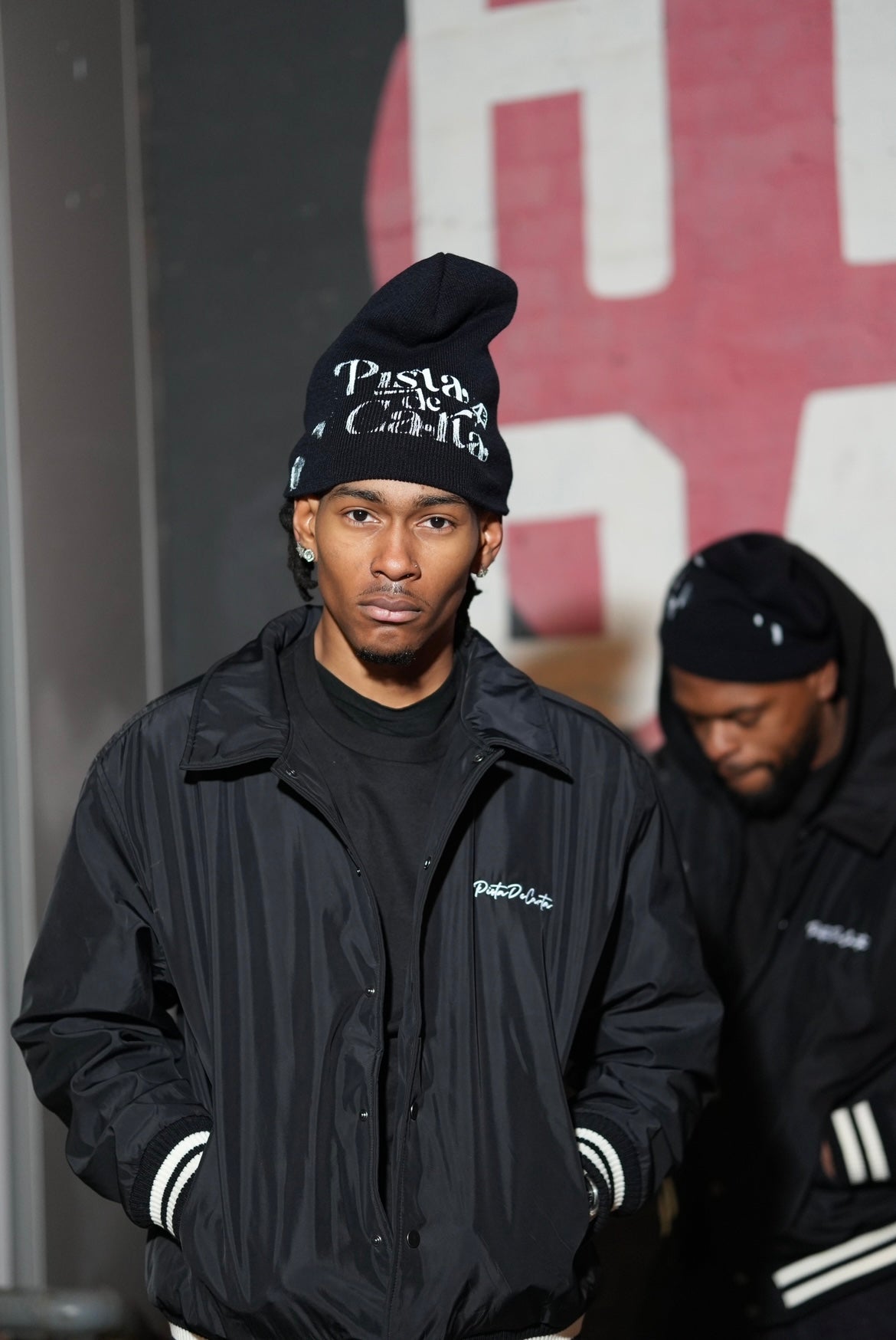 Black Pista Varsity Jacket