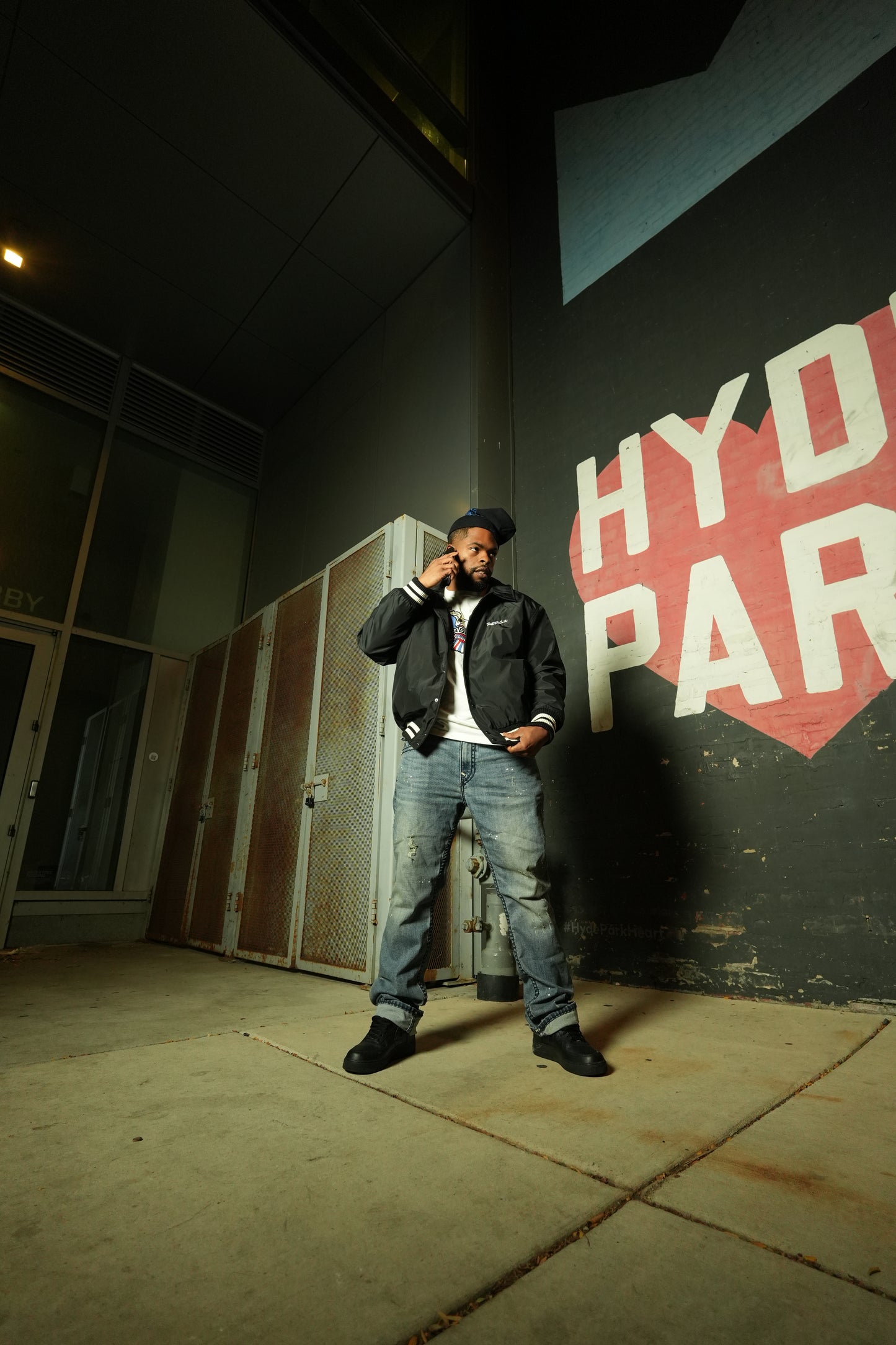 Black Pista Varsity Jacket (PRE-ORDER)