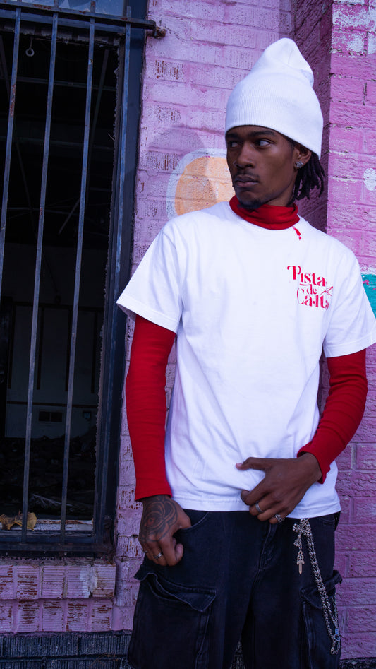 White x Red "LOVE" Tee