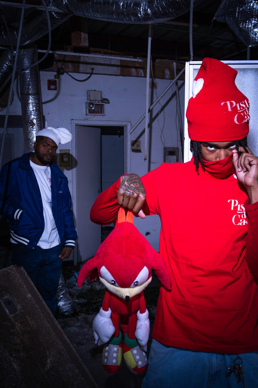 Red x White "LOVE" Tee